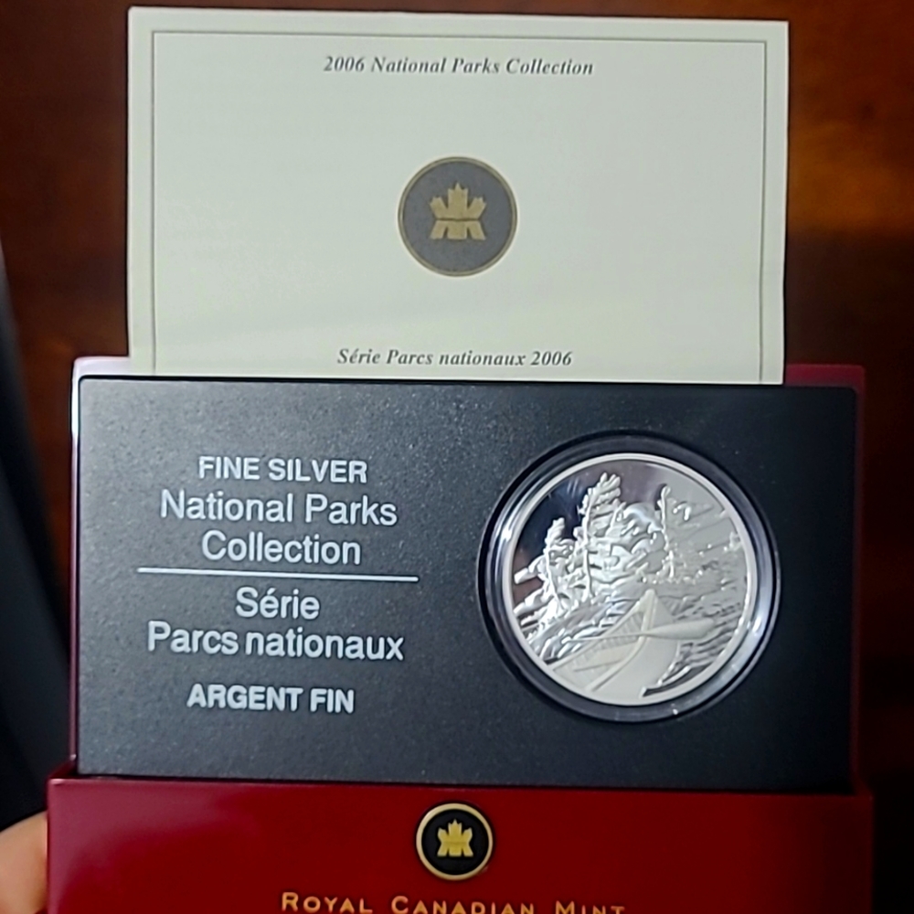 National parks collection .9999 Silver